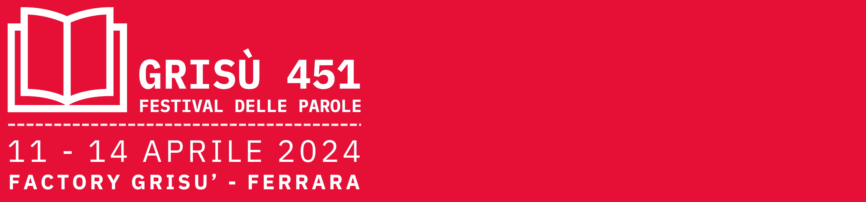 grisù 451 festival delle parole 11 - 14 aprile 2024