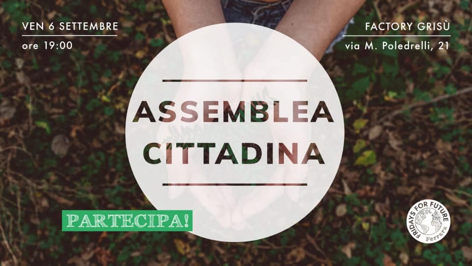 FRIDAY FOR FUTURE - Assemblea cittadina