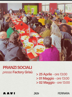 AD  ALTA VOCE! pranzo sociale