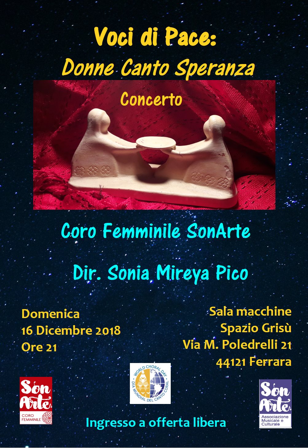 Voci di Pace: Donne Canto Speranza