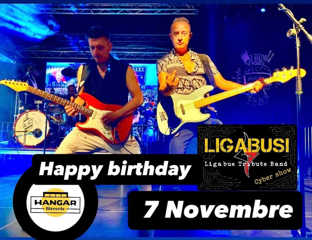 HANGAR E20 | LIGABUSI - Ligabue tribute band
