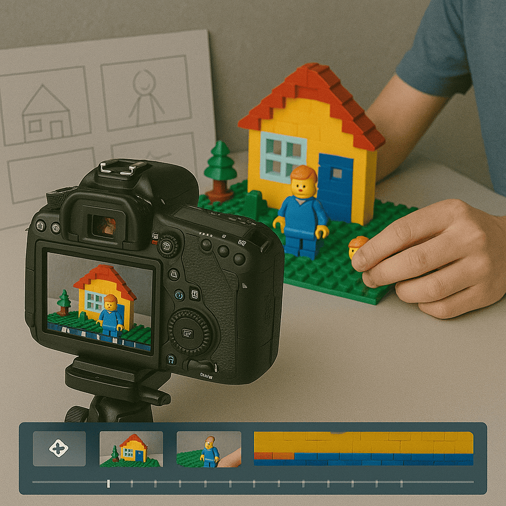 lego stop motion
