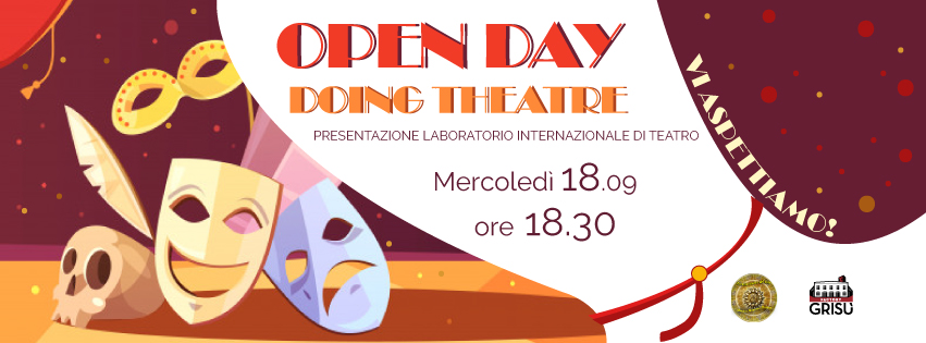 OPEN DAY- Doing Theatre
