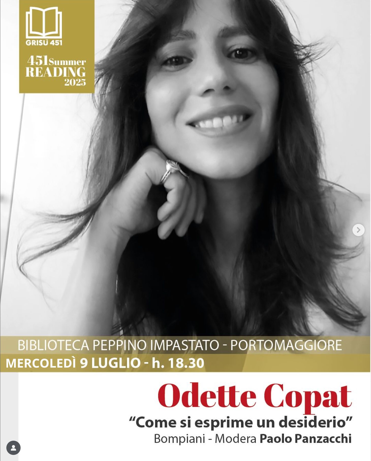 Odette Copat "Come si esprime un desiderio"