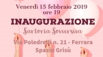 Inaugurazione Sartoria Sovversiva